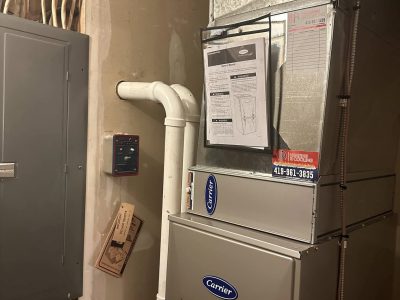 New Heating Unit Installation